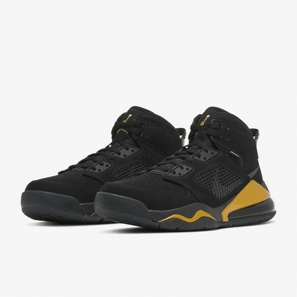 Men's 4D Air Jordan Mars 270 DMP Black Metallic Gold Shoes