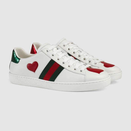 Men's Gucci Heart Sneaker Shoes