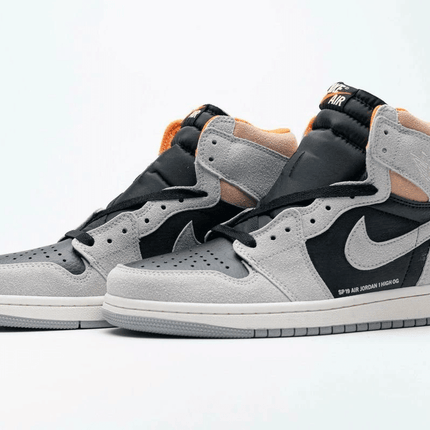 Men's Air Jordan 1 OG High Retro Neutral Grey Shoes