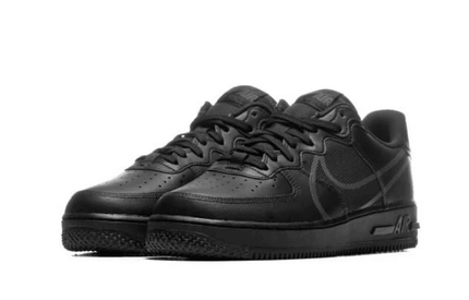 Men's Air Force 1 React Black Anthracite Shoes