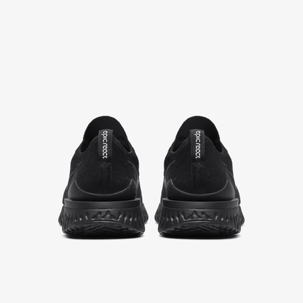 Men's Epic React Flyknit 2 Triple Black Shoes