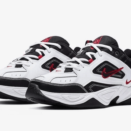 Men's M2K Tekno White Black Red Shoes