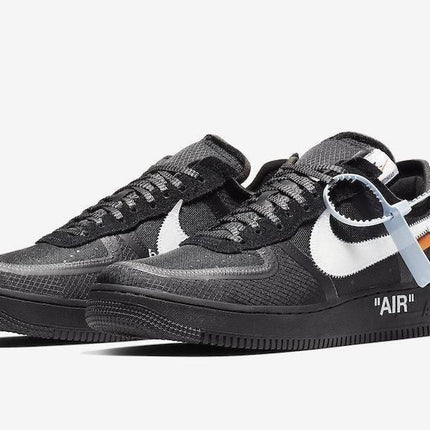 Men's Air Force 1 X Off White Low Black Shoes