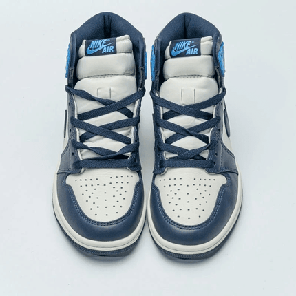 Men's Air Jordan 1 High OG Obsidian University Blue Shoes