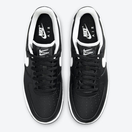 Men's Air Force 1 Low Double Mini Swooshes Black Shoes