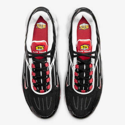 Men's Air Max Plus III Black White Track Red Shoes