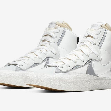 Men's Blazer X Sacai White Wolf Grey Shoes