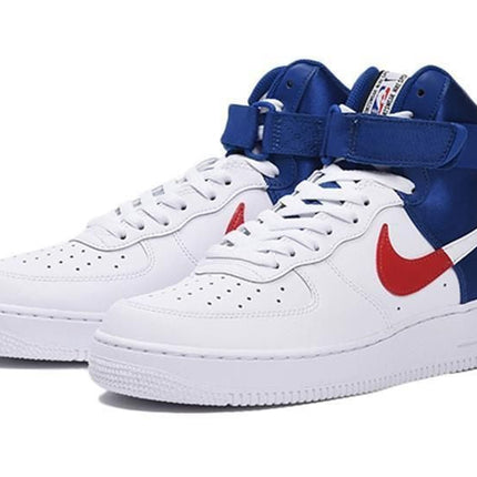 Men's Air Force 1 '07 LV8 High NBA Navy Blue Shoes