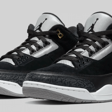 Men's Air Jordan 3 Tinker Black Cement Shoes