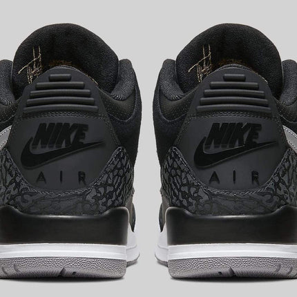 Men's Air Jordan 3 Tinker Black Cement Shoes