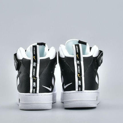 Men's Air Force 1 Mid Utility White Shoes