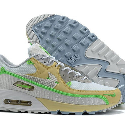 Men's Air Max 90 Beige Green Shoes