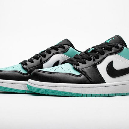 Men's Air Jordan 1 Low Emerald Toe Shoes