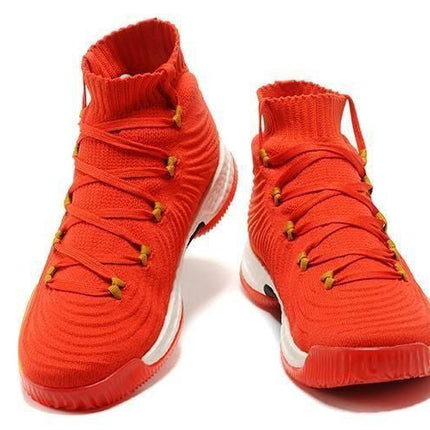 Men's Crazy Explosive Primeknit Red Gold Shoes