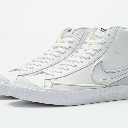 Men's Blazer Mid 77 White Shoes