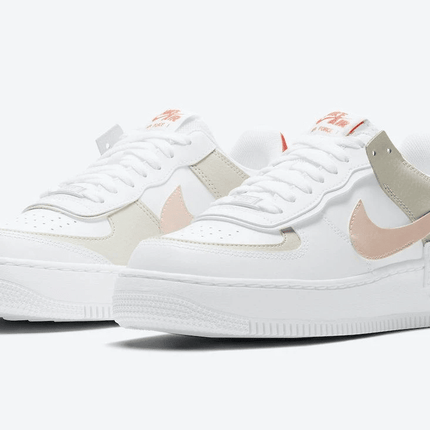 Men's Air Force 1 Shadow Hints Crimson and Mango Shoes