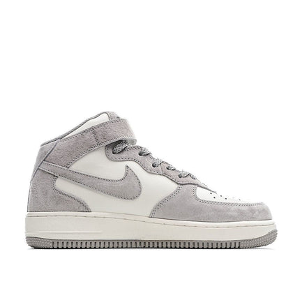 Men's Air Force 1 Mid Gray Shoes