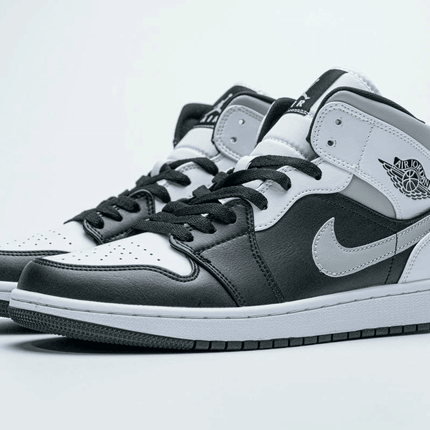 Men's Air Jordan 1 Mid White Shadow Shoes