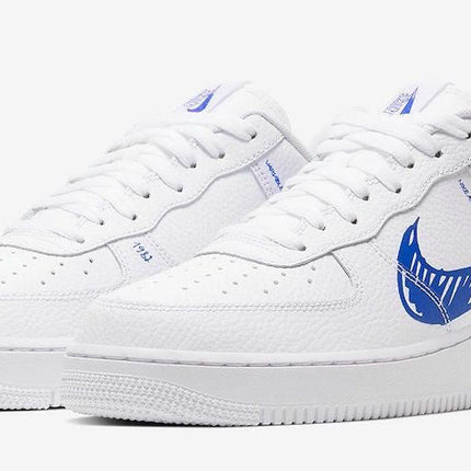 Men's Air Force 1 Low Sketch Pack Blue Shoes