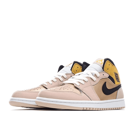Men's Air Jordan 1 Mid SE Particle Beige Shoes