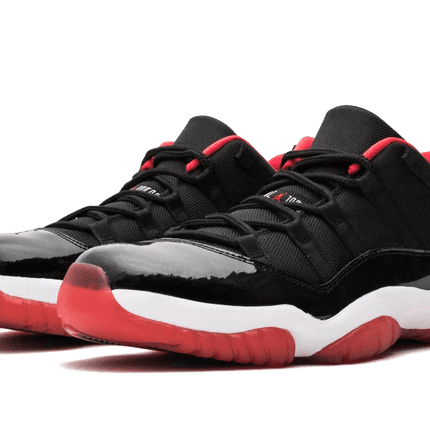 Men's Air Jordan 11 Bred Low Shoes