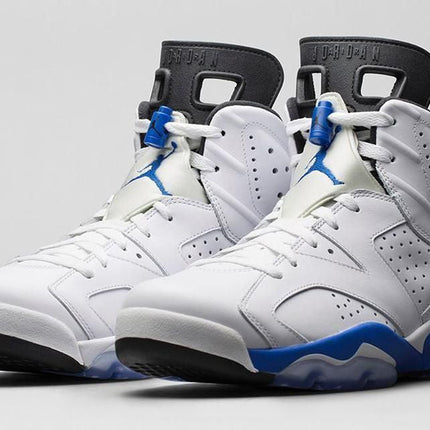 Men's Air Jordan 6 Sport Blue Shoes