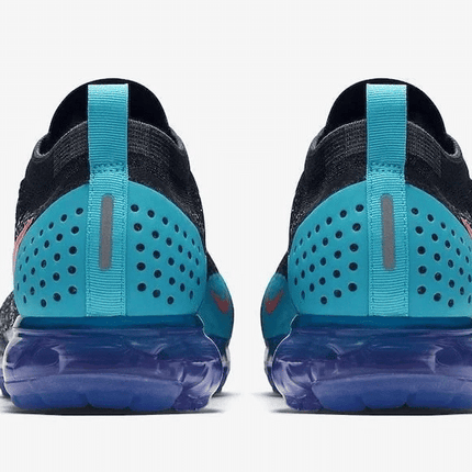 Men's Vapormax 2.0 Flyknit Black Hot Punch Shoes