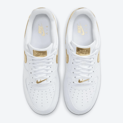 Men's Air Force 1 Low Releasing Gold Foil Swooshes Shoes