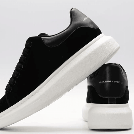 Men's Alexander MCQueen Oversized Sole Leather Sneakers Shoes V1
