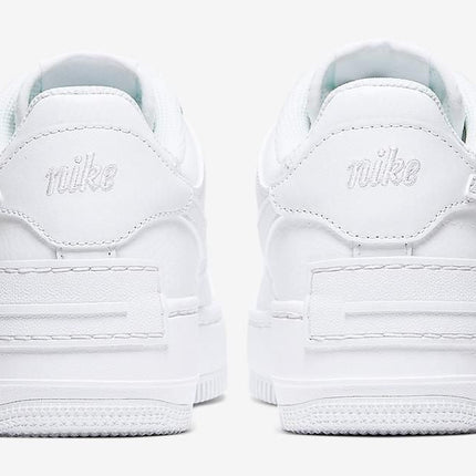 Men's Air Force 1 Shadow Low Triple White Shoes