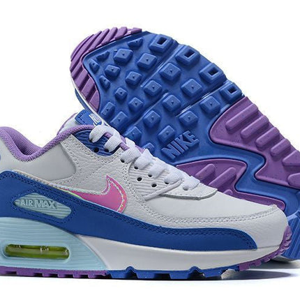 Men's Air Max 90 Blue Purple Shoes
