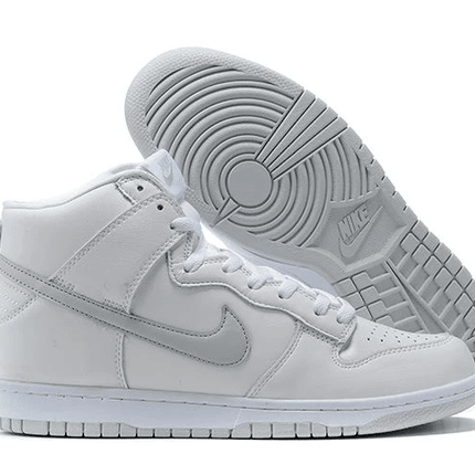Men's SB Dunk High Triple White Shoes