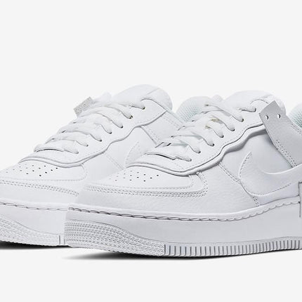 Men's Air Force 1 Shadow Low Triple White Shoes