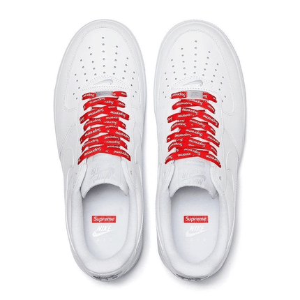 Men's Air Force 1 X Supreme White Shoes