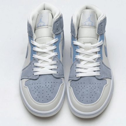 Men's Air Jordan 1 Mid Celestine Blue Shoes