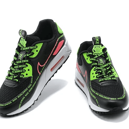 Men's Air Max 90 Worldwide Black Green Shoes