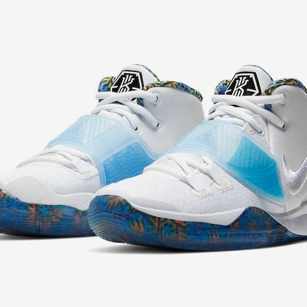 Men's Kyrie 6 White Sapphire Shoes