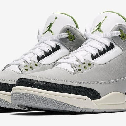 Men's Air Jordan 3 Retro Chlorophyll Shoes