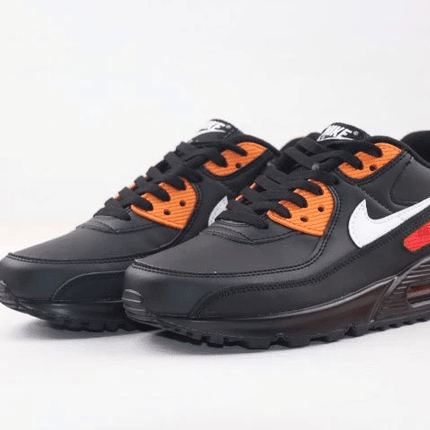 Men's Air Max 90 Black Orange Shoes