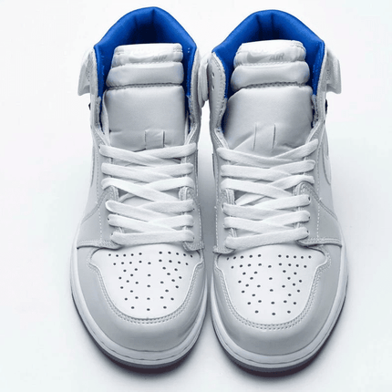 Men's Air Jordan 1 Zoom Racer Blue Shoes