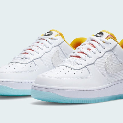 Men's Air Force 1 White Dark Sulfur Shoes