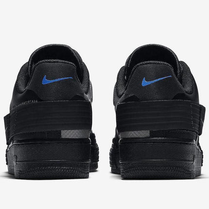 Men's Air Force 1 Type Black Photo Blue Shoes