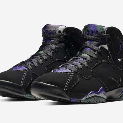 Men's Air Jordan 7 Ray Allen Bucks Shoes