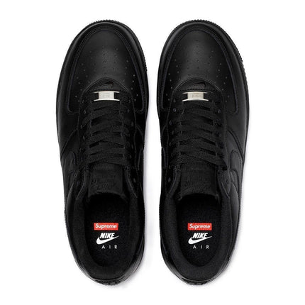 Men's Air Force 1 X Supreme Black Shoes