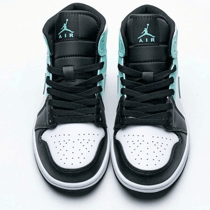 Men's Air Jordan 1 Mid Island Green Shoes