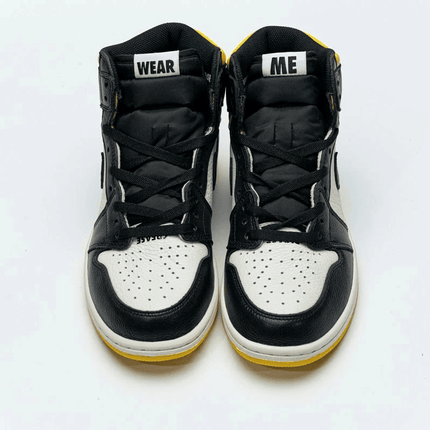 Men's Air Jordan 1 NRG OG High Not For Resale Varsity Maize Shoes