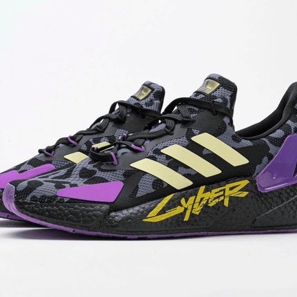 Men's XL9000L4 Boost Black Purple Yellow Shoes