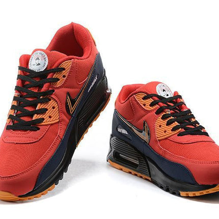 Men's Air Max 90 Red Orange Shoes