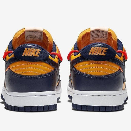 Men's Dunk Low Off White University Gold Shoes