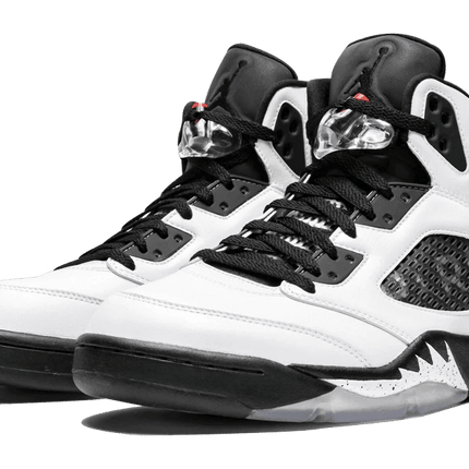 Men's Air Jordan 5 Paris Saint Germain PSG White Shoes